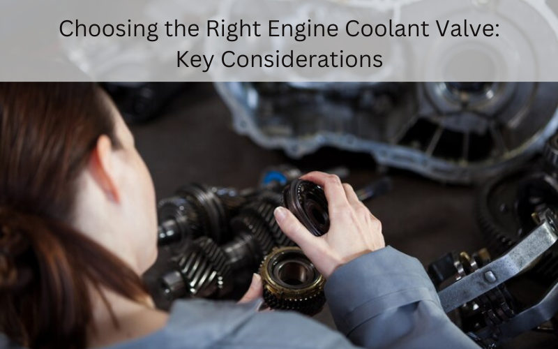 Engine coolant valve