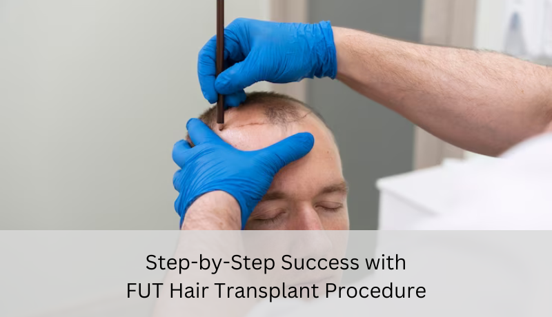 FUT hair transplant procedure