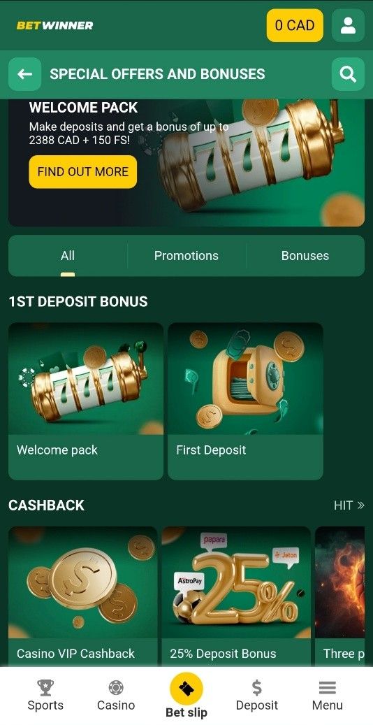 Лучшие предложения BetWinner Бонус для игроков