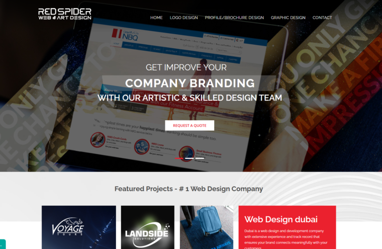 redspider-design banner